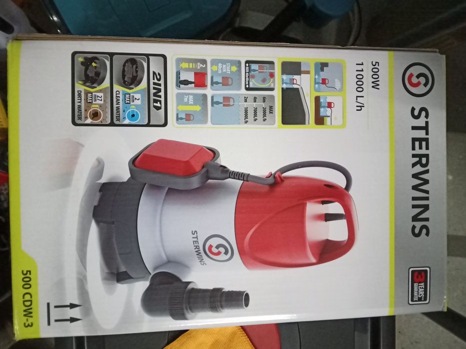 Bomba de água 11000L/h