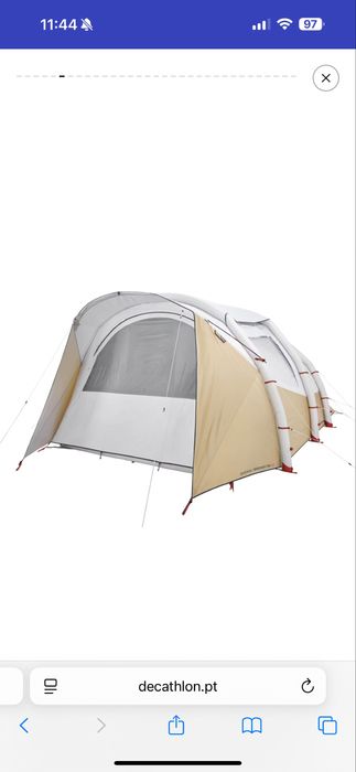 Tenda de Campismo Insuflavel-Air Seconds 5.2 F&B-5 pessoas- 2 quartos