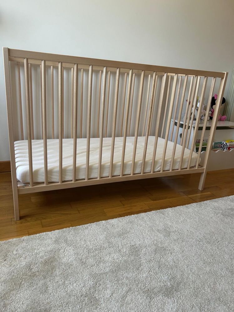 Berço/colchão/lençol bebe ikea