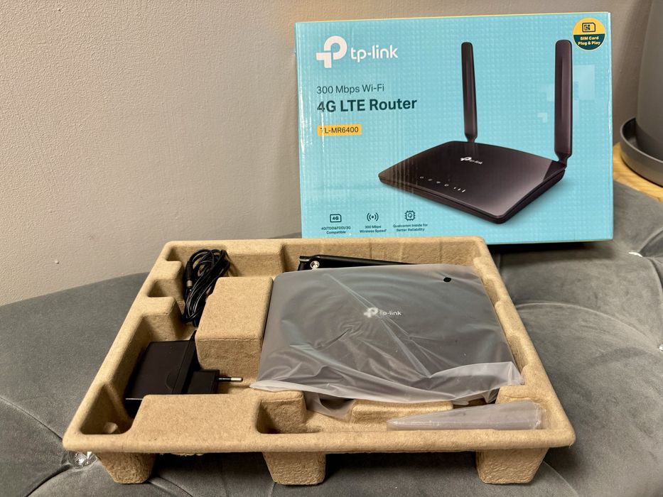 Router TP-Link TL-MR6400 4G LTE – 300 Mbps Wi-Fi