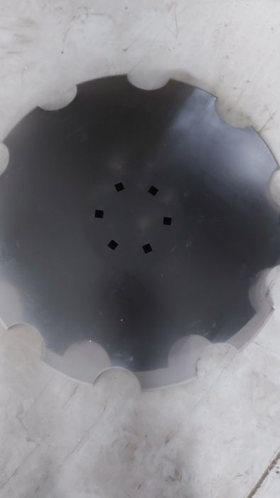 Kuhn Optimer Talerz uzębiony 510mm 6otw rozstaw 100mm STAL BOROWA