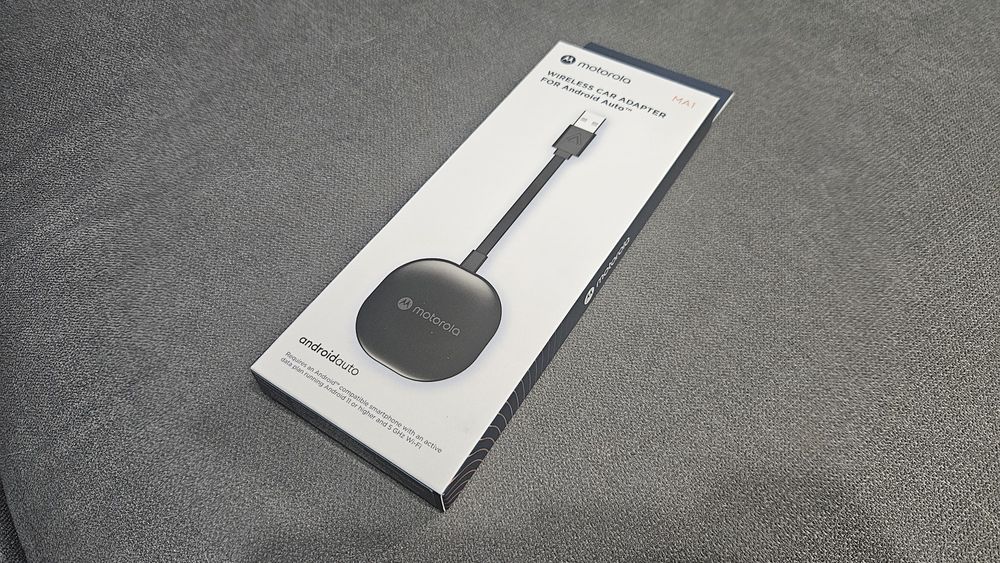 Motorola MA1 Wireless Bezprzewodowe Android Auto Adapter Nowy