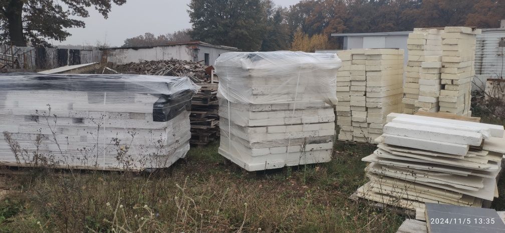 Styropian formatki mniejsze i większe