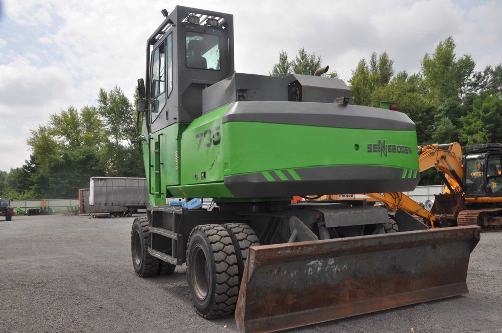 Koparka Przeładunkowa Kołowa Sennebogen 735 Fuchs / ZAMIANA