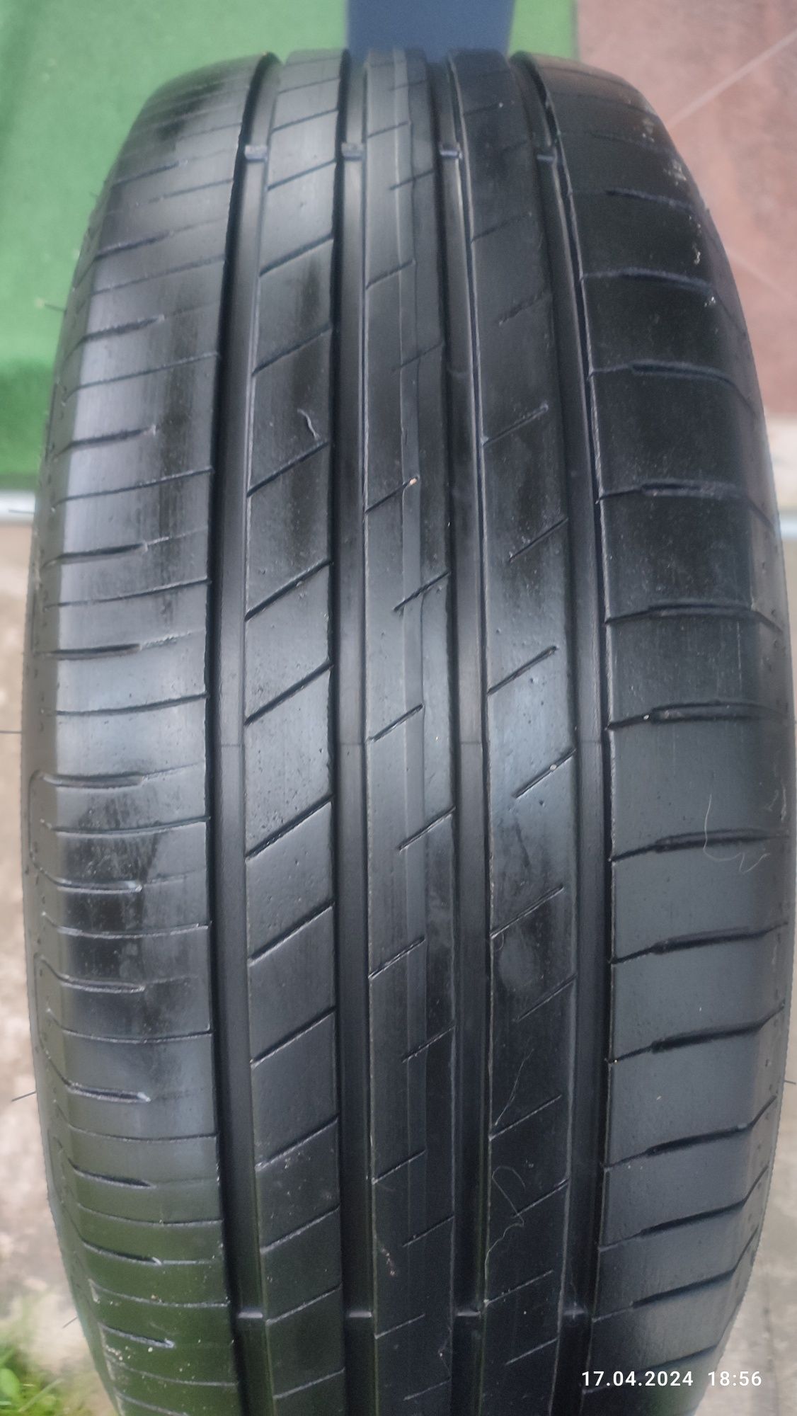 Goodyear 215/60R17 letnie opony używane, głęboki bieżnik