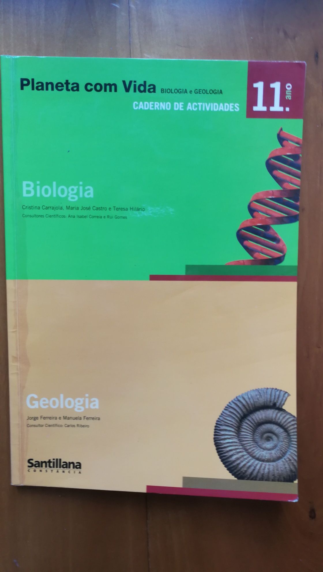 Planeta com vida 11 Manuais + Caderno Biologia e Geologia Santillana