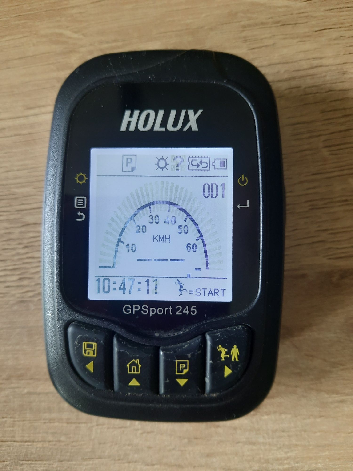 GPS rowerowy Holux 245