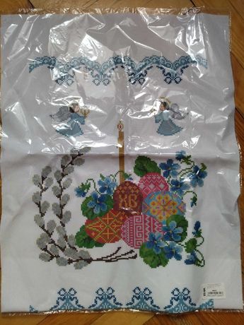 Схема для вишивки бісером Великодній рушник