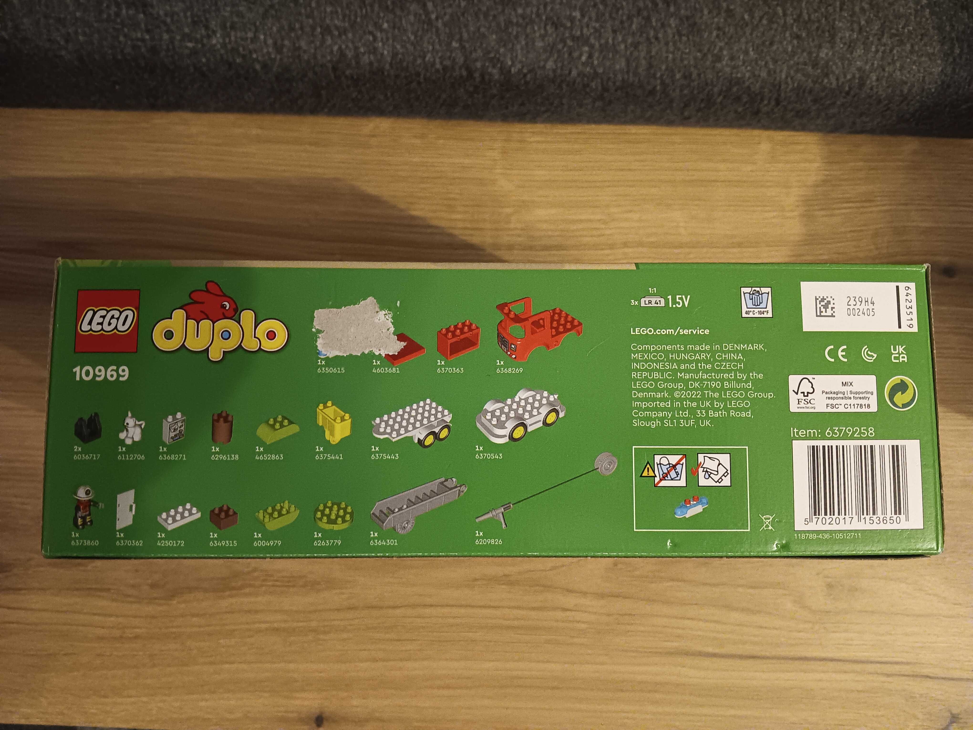 Lego Duplo 10969 Wóz strażacki