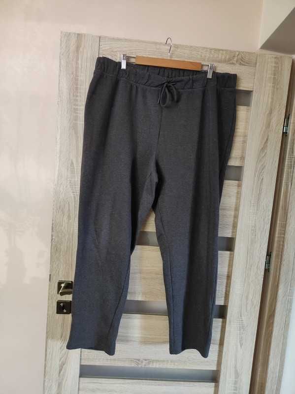 spodnie dresowe george 48 jak nowe damskie plus size