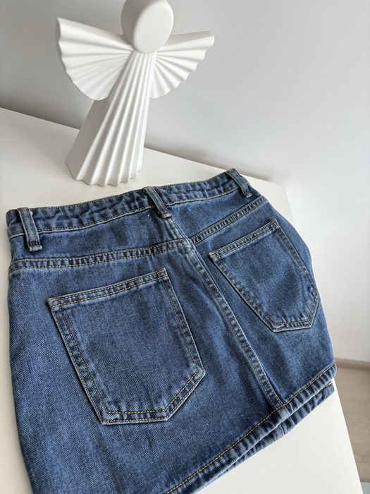 Джинсова міні-спідниця
