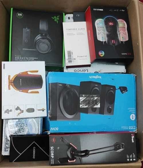 Amazon Boxy Elektronika Zarobek Drobna Palety Nadwyżki Mystery Box