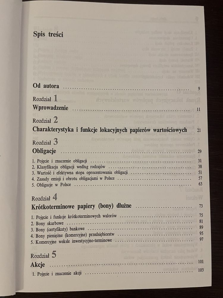 Witold Bień „Rynek papierów wartościowych”