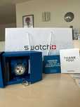 Swatch x Omega Bioceramic Moonswatch Mission  the Super Blue Moonphase