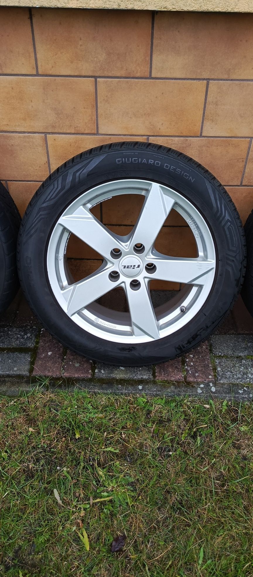 Alufelgi 17" 5x112 Audi Vw Skoda opony zimowe