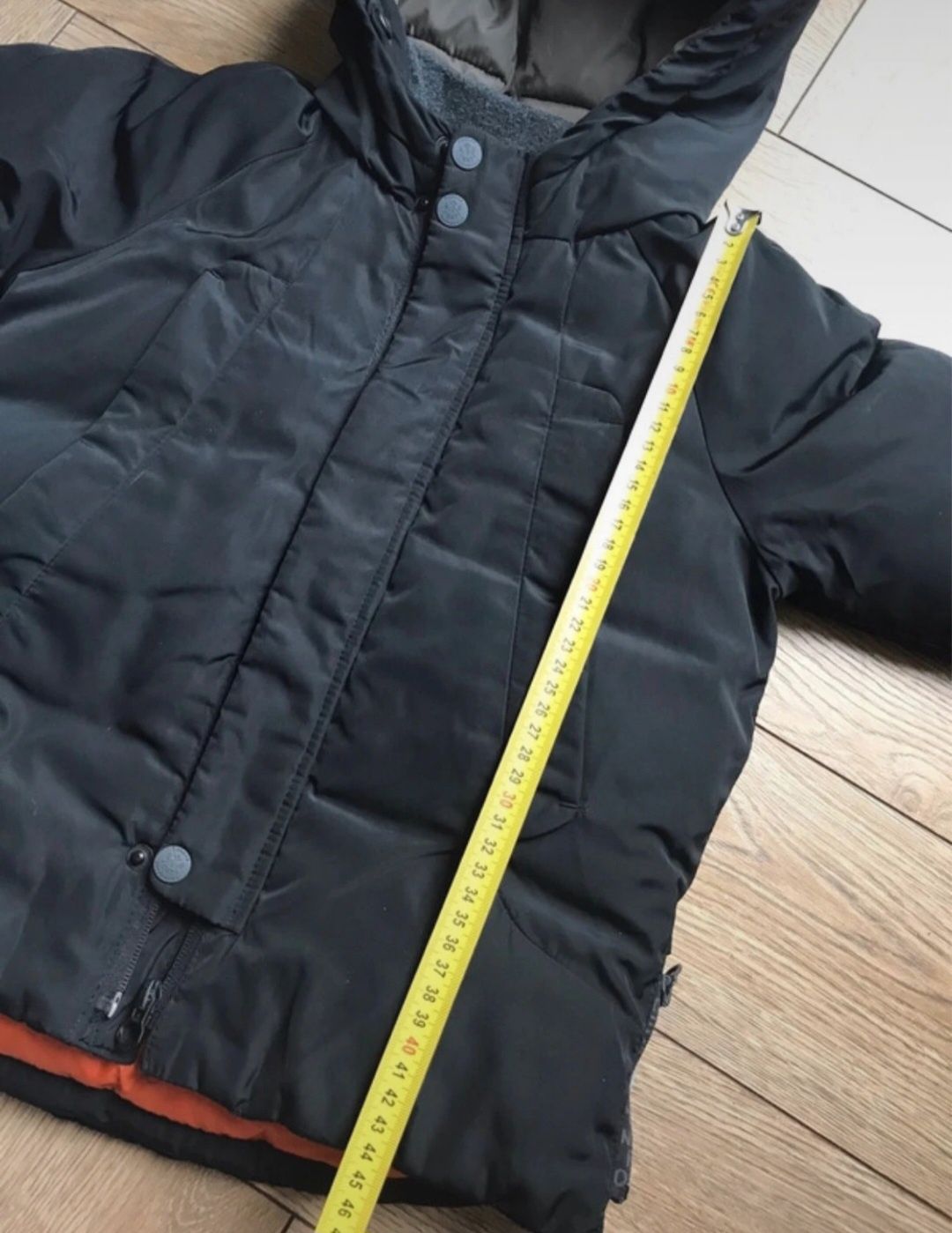Zimowa puchowa kurtka Zara 104