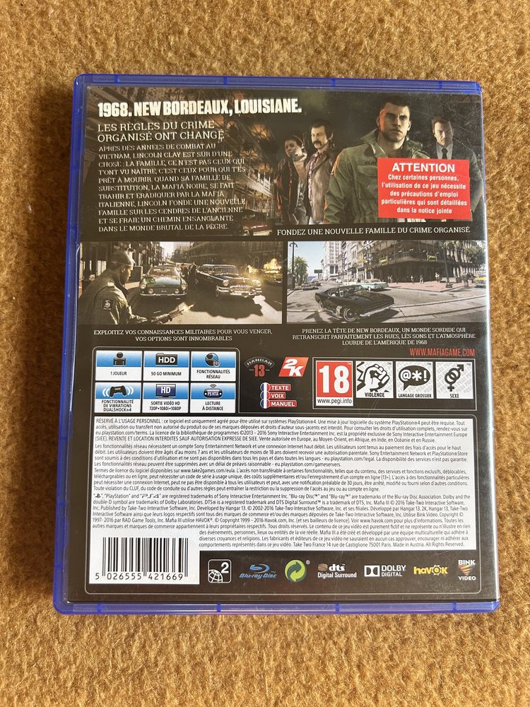 Mafia 3 como novo