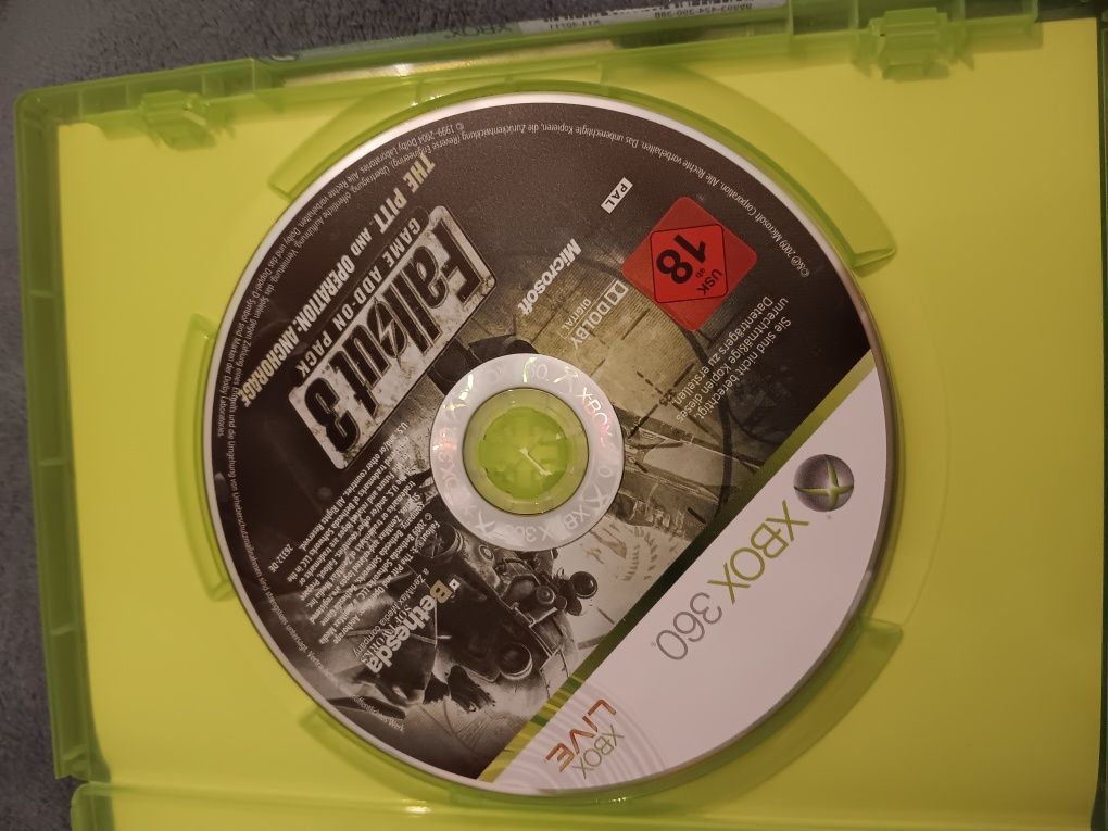 Xbox 360 Fallout 3 game adx on pack