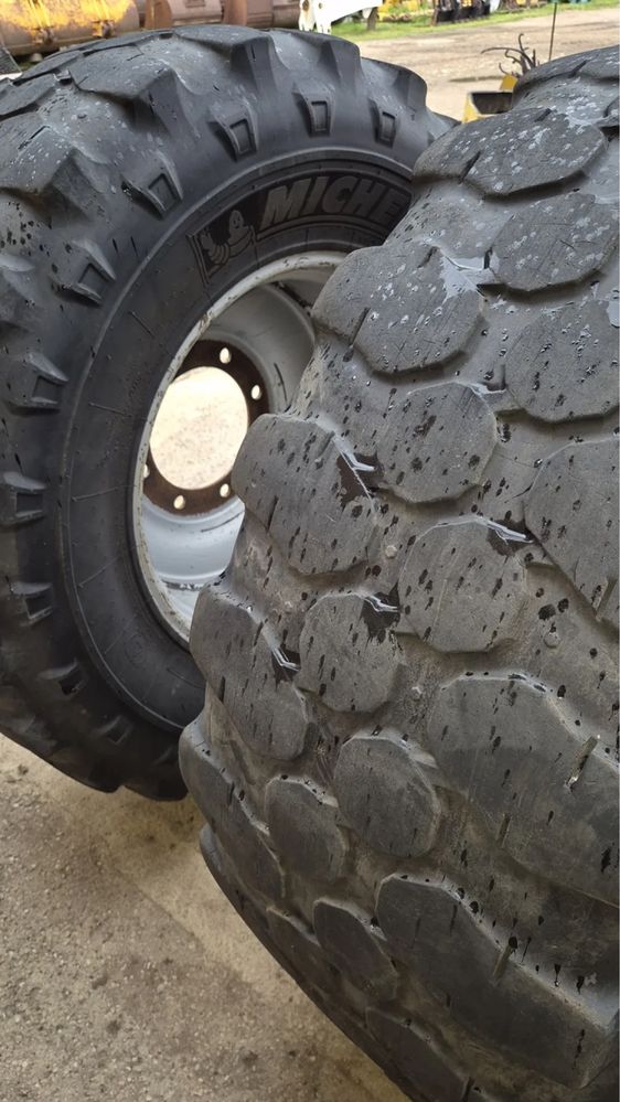 Шини б/у з дисками  460/70R24 MICHELIN BIBLOAD 159A8/159B 18PR TL