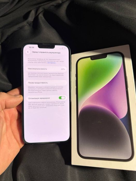 iPhone 14 Plus 256Gb Midnight Фіз Сім