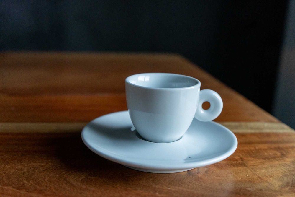 Chávenas e pires de café