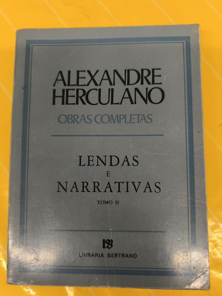 Alexandre Herculano – Obras Completas – Lendas e Narrativas (Tomo II)