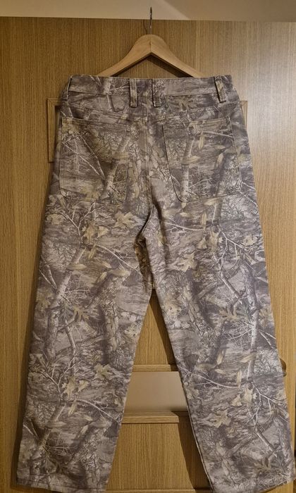 House Spodnie męskie baggy we wzór camo tree rozmiar S