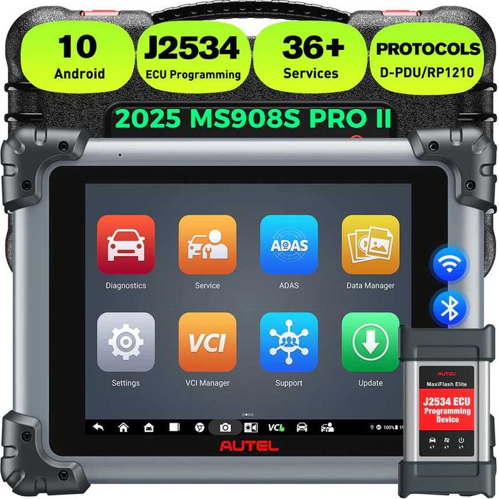Autel MaxiSYS MS908S Elite2 + Endoskop Autel MV480