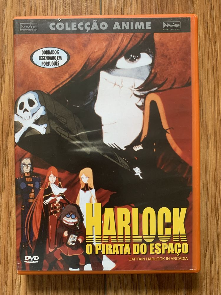 Harlock - O Pirata do Espaço - dvd - Animé
