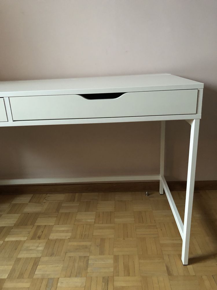 Biurko IKEA Alex 130x60 kolor biały