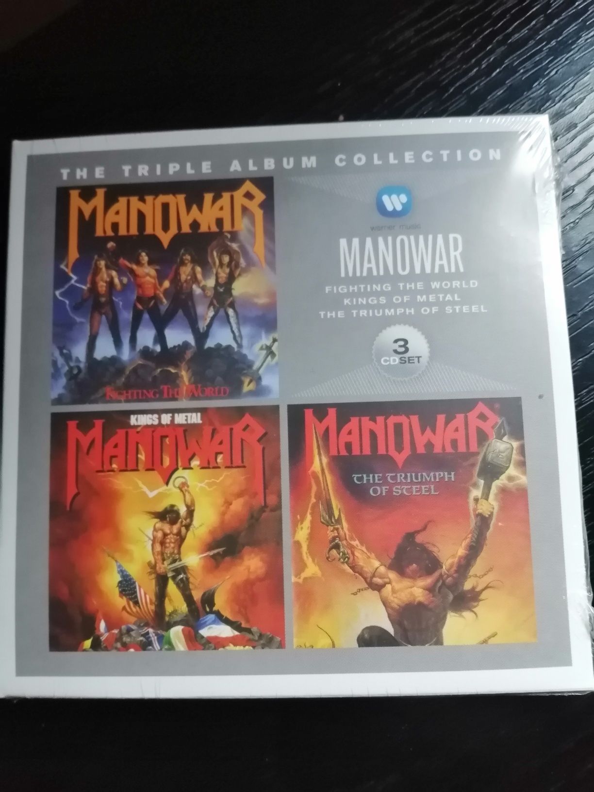 Płyta CD Manowar The Triple Album Collection 3 CD nowa folia