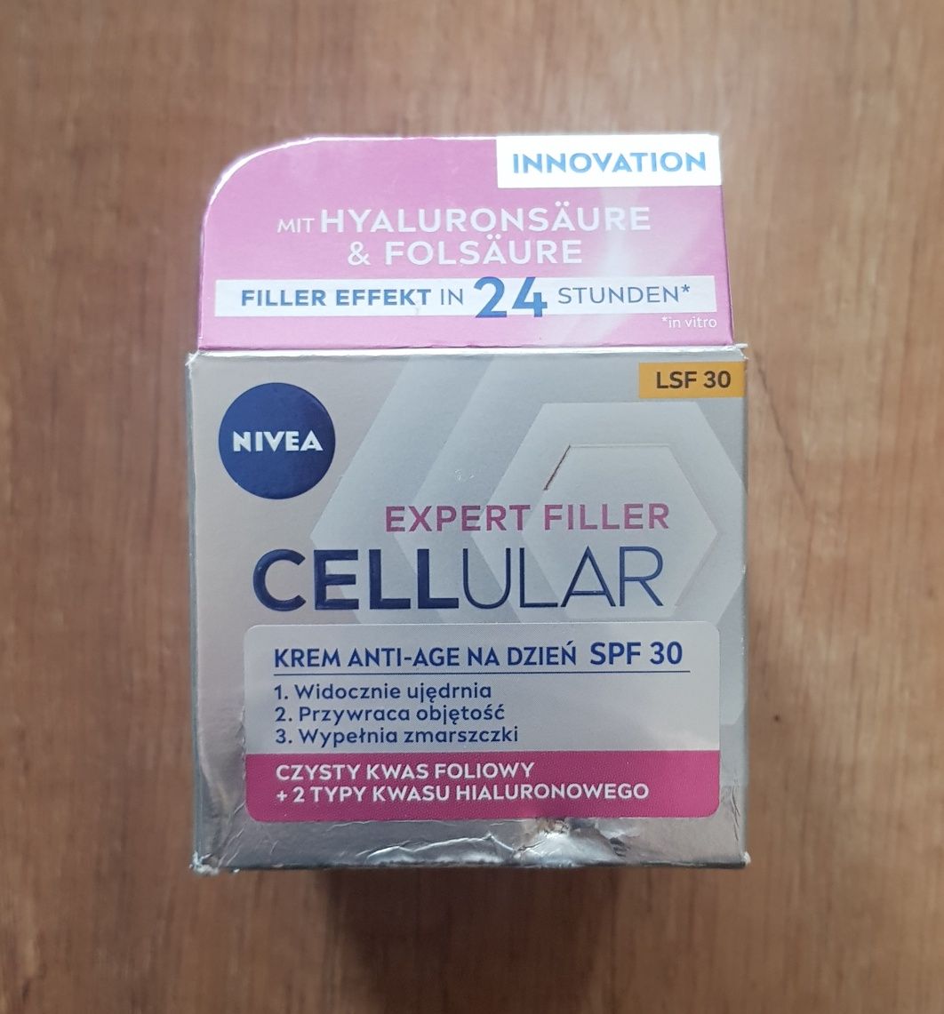 Nivea Cellular Expert Filler SPF30 krem przeciwstarzeniowy Anti Age