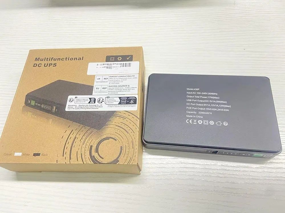 Mini UPS przenośny zasilacz awaryjny z baterią Power Bank