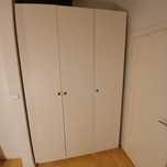 IKEA PAX/FORSAND mniejsza biała szafa