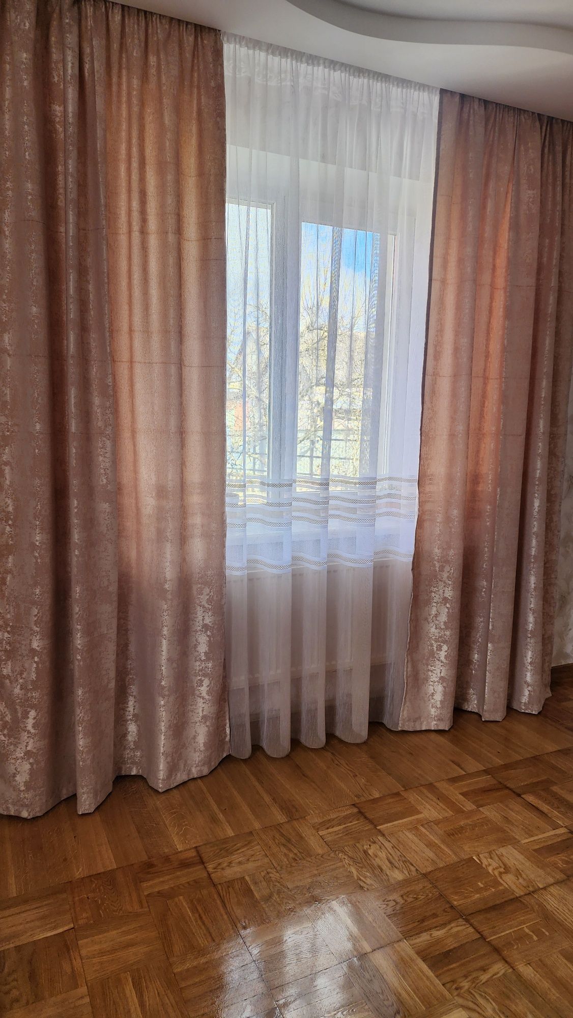 Штори, тюлі..на 2 вікна