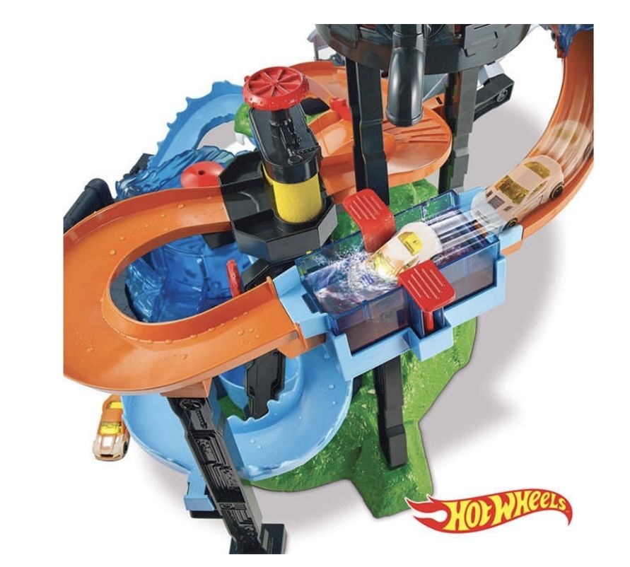 Hot wheels Ultimate Gator Car Wash - brinquedos carros