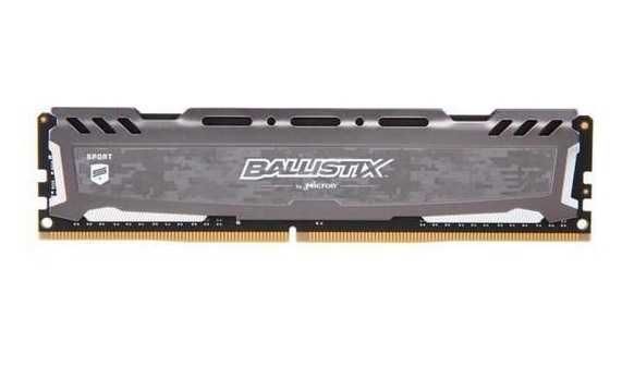 Память Crucial DDR4-2400 8ГБ Ballistix Sport LT Gray (BLS8G2400)