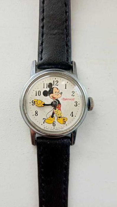 Zegarek Myszka Miki Ingersoll lata 1950 do 1960