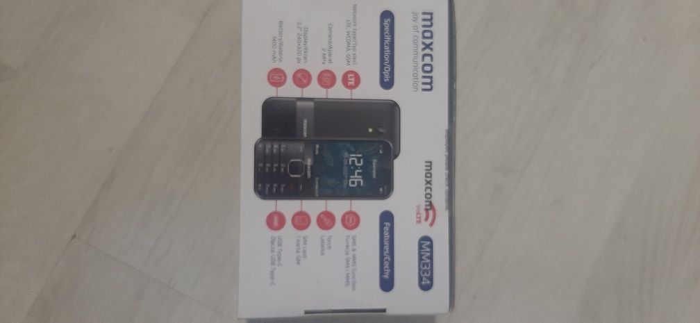 Telefon maxcom MM334