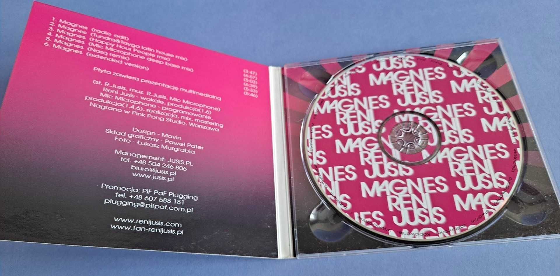 Reni Jusis – Magnes , Maxi-Singiel , Promo CD 2006