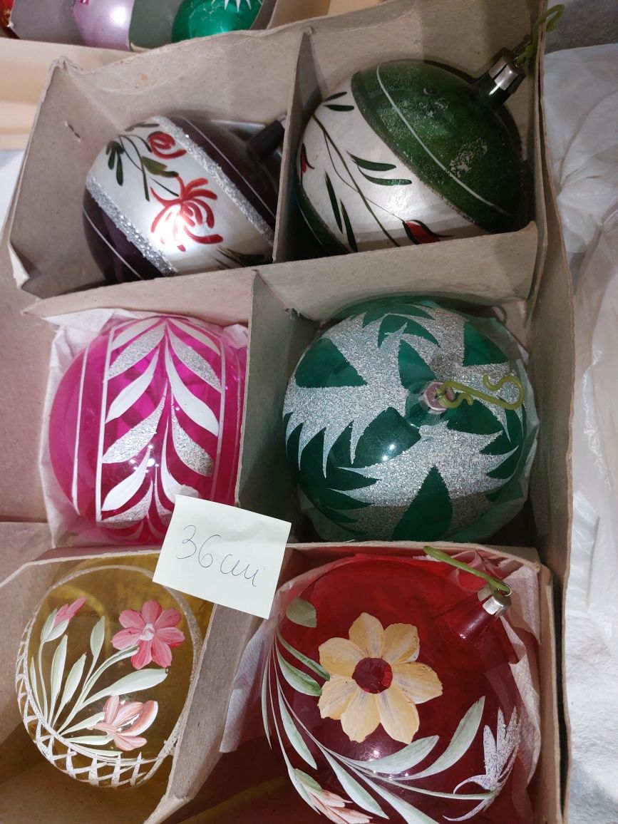 Bombki z PRL duże