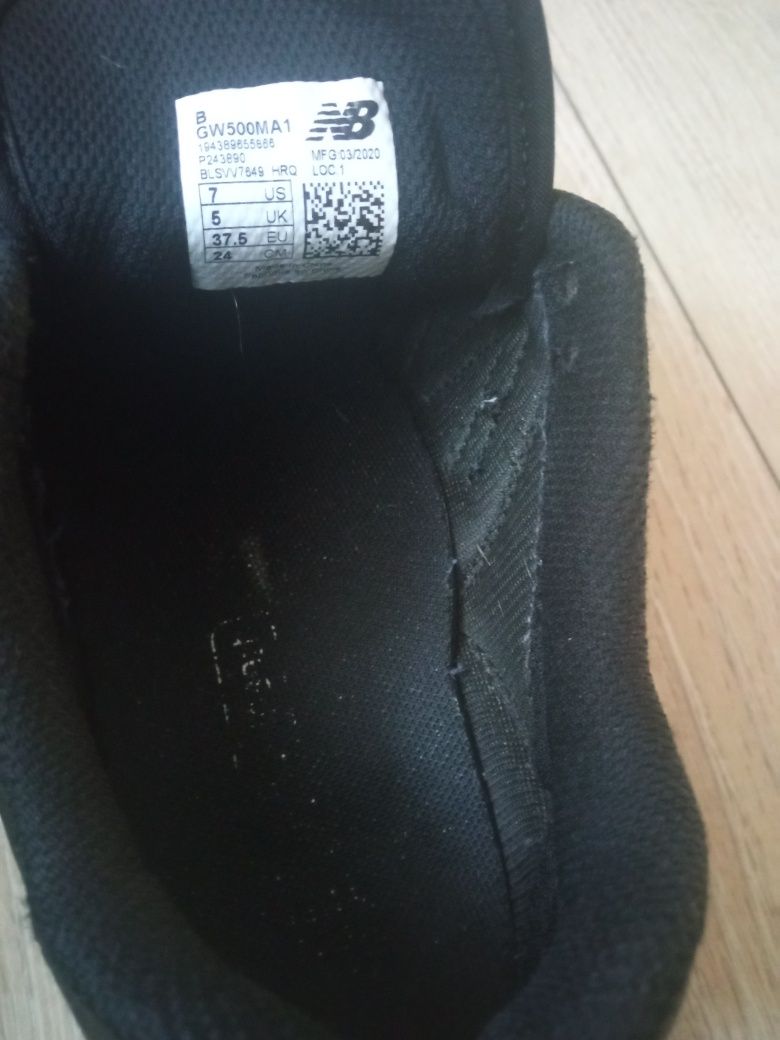 New balance  czarno-białe