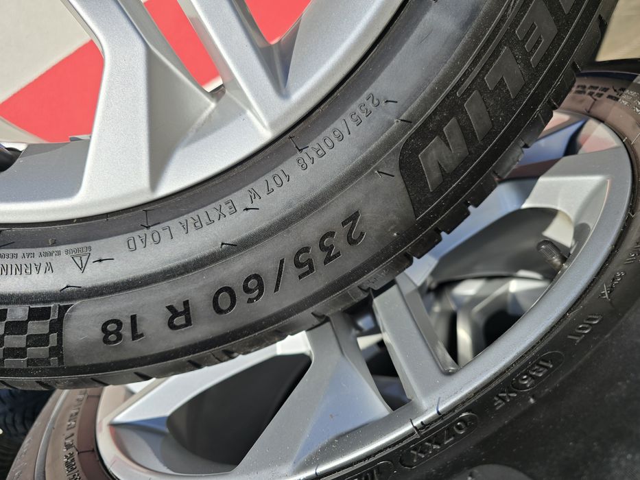 Koła LATO  18" 5x112 ET39 Audi Q5 Michelin 6mm 2023rok !