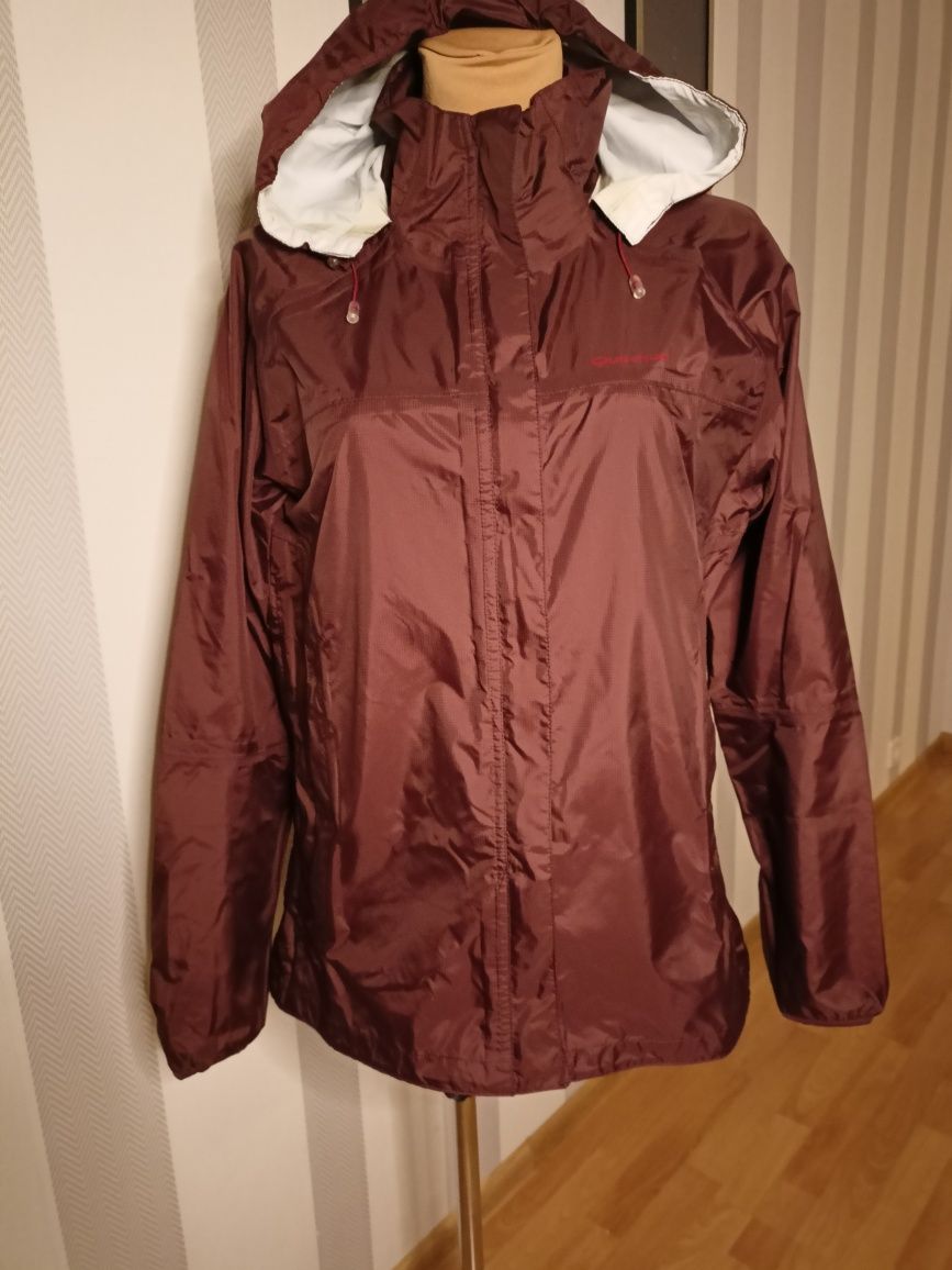 Kurtka sportowa turystyczna damska  L hydro Quechua