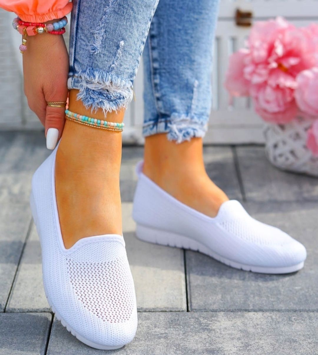 36 37 38 baleriny 39 40 41 tenisówki wsuwane materiałowe slip on tkani