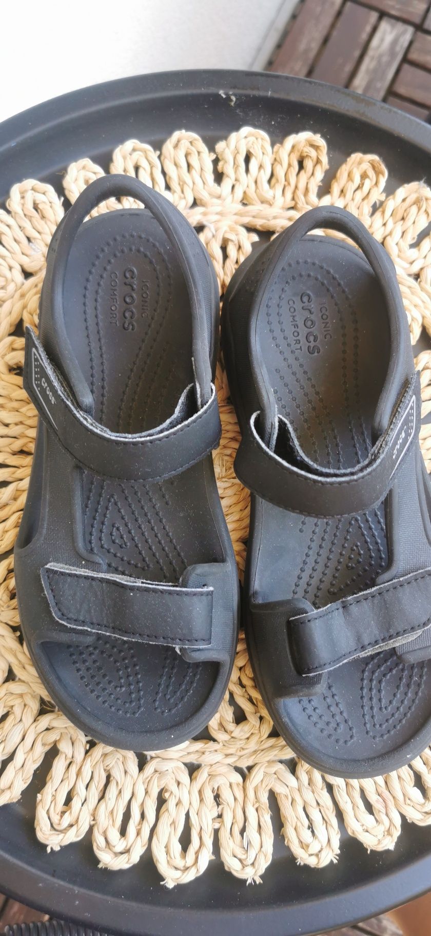 Sandały dla dziecka dziecięce na rzepy Crocs Swiftwater 34-35 J3 21.7c