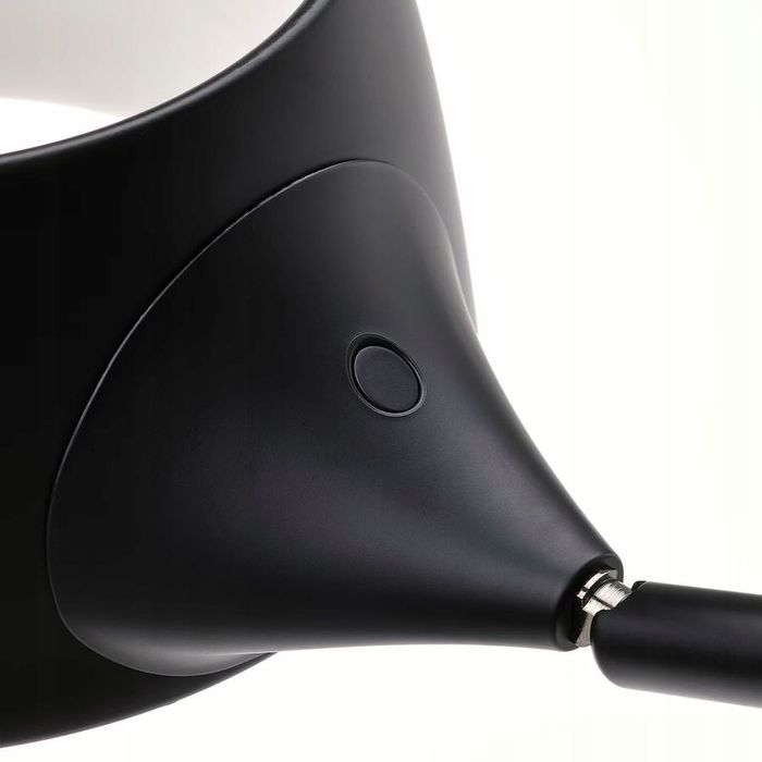 IKEA VAGHOJD Lampa podłogowa LED, można przyciemniać czarny