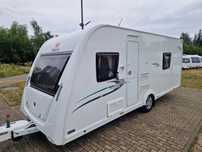 Elddis Xplore 574  Ultralekka Przyczepa 4 osobowa, Dwie sypialnie, Mover, Duża Łazienka