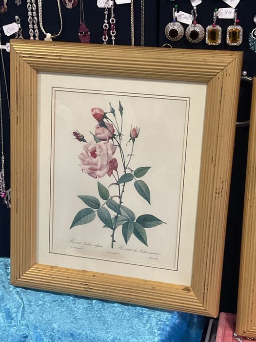 Quadros temas Rosa’s 38x32 valor de unidade
