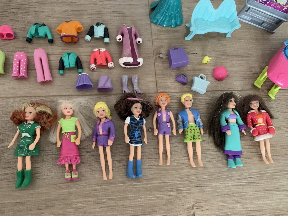 Ляльки Polly pocket, 9см та аксесуари